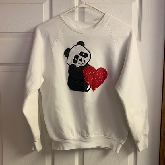 ginger bread Tops - Panda sweatshirt
